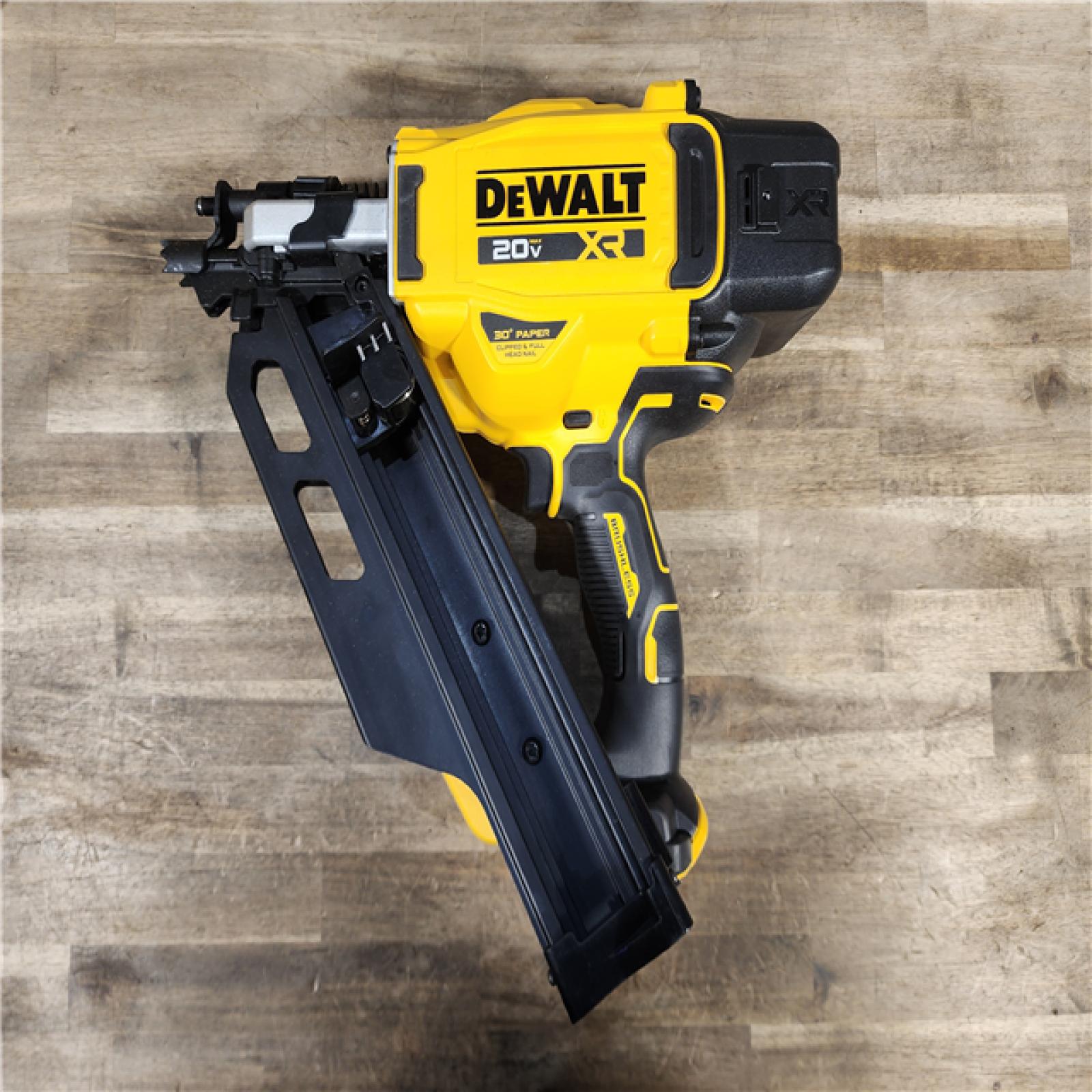 HOUSTON LOCATION - AS-IS DEWALT 20-Volt 30° Cordless Framing Nailer (Tool-Only)