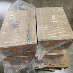 Phoenix NEW PHI VILLA Brown 9-Piece Wood Patio Outdoor Dining Set With Extendable Table and Wood Chairs With Beige Cushion (SEALED)