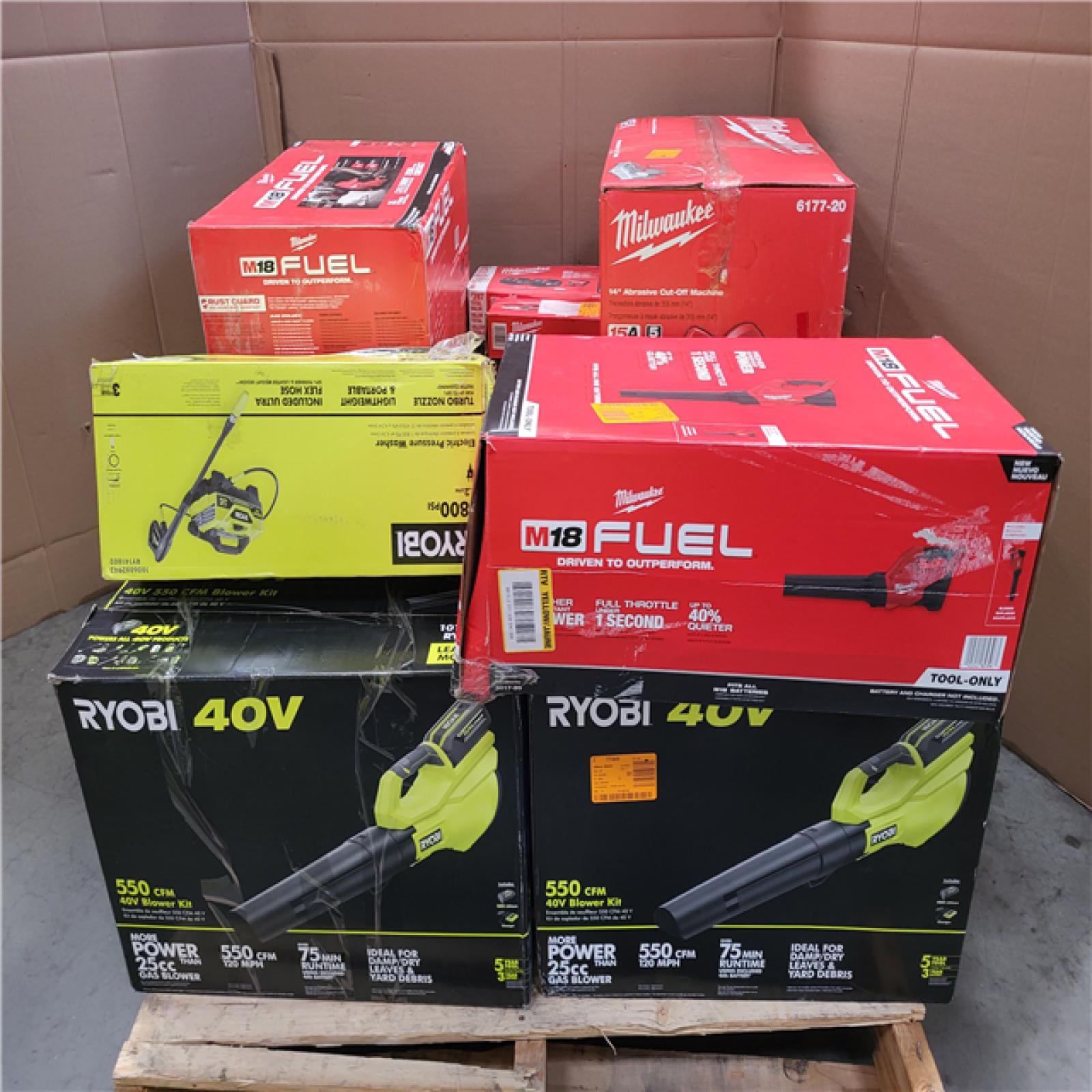 CALIFORNIA AS-IS TOOL PALLET