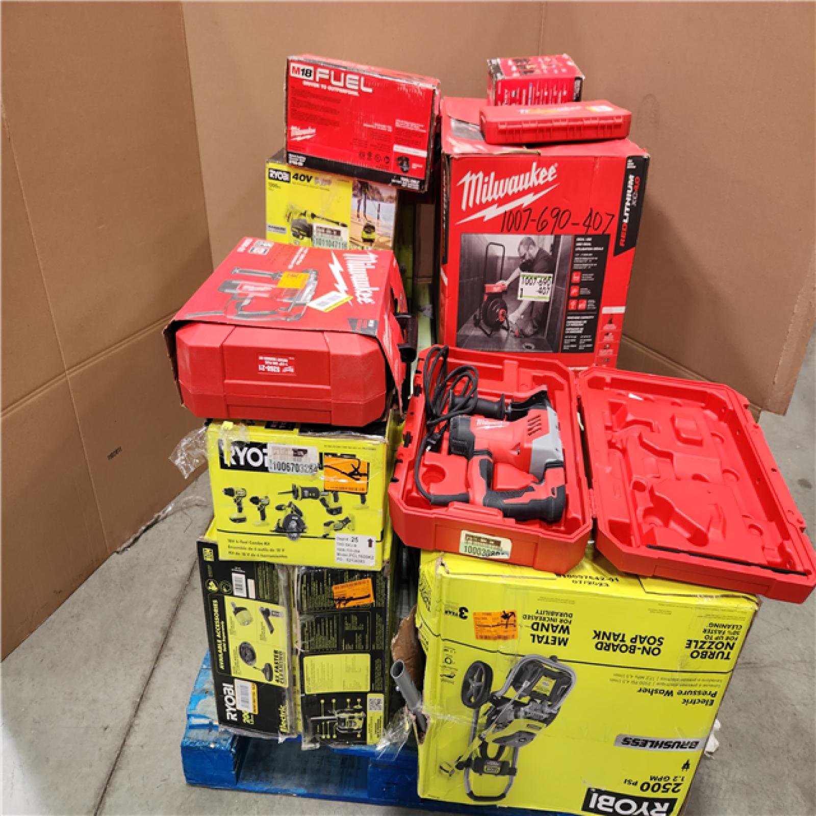 CALIFORNIA AS-IS TOOL PALLET