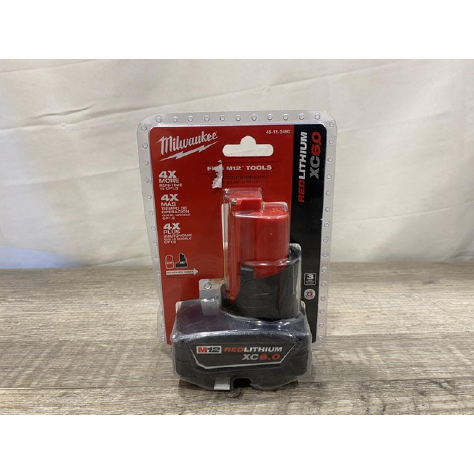 NEW - Milwaukee 12-Volt Lithium-Ion XC Extended Capacity 6.0Ah Battery Pack
