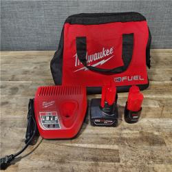 HOUSTON LOCATION - AS-IS Milwaukee 3497-22 12V Brushless Hammer Drill and Impact Driver Combo Kit