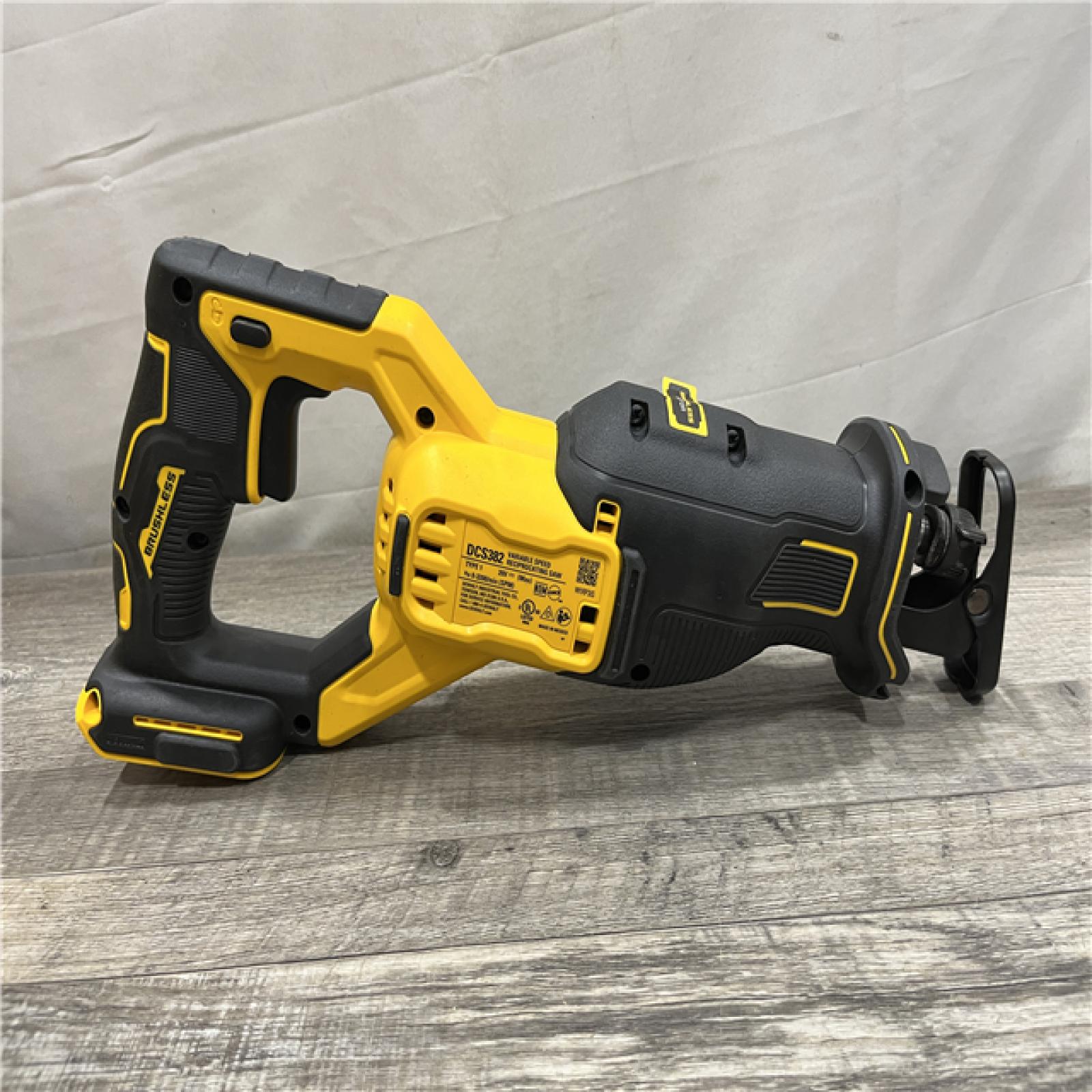 AS-IS DEWALT 20V MAX Cordless Brushless Reciprocating Saw (Tool Only)