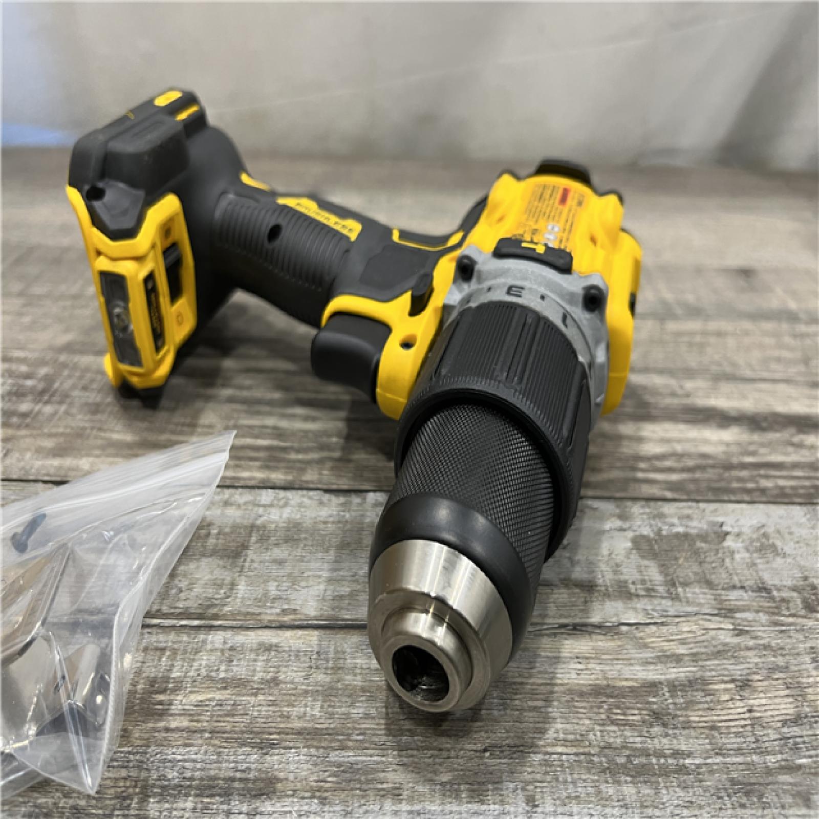 AS-IS DEWALT 20V XR Brushless Cordless 1/2 in. Hammer Drill (Tool-Only)