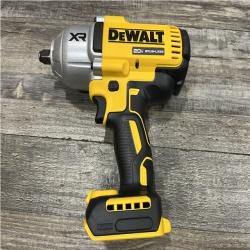 AS-IS DEWALT 20V MAX Lithium-Ion Cordless 1/2 in. Impact Wrench Kit