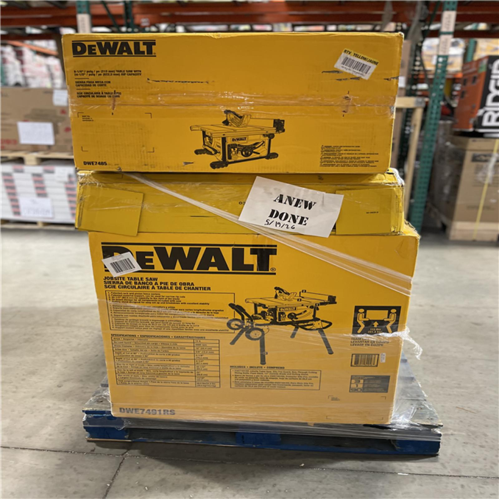 DALLAS LOCATION- AS-IS TOOL PALLET