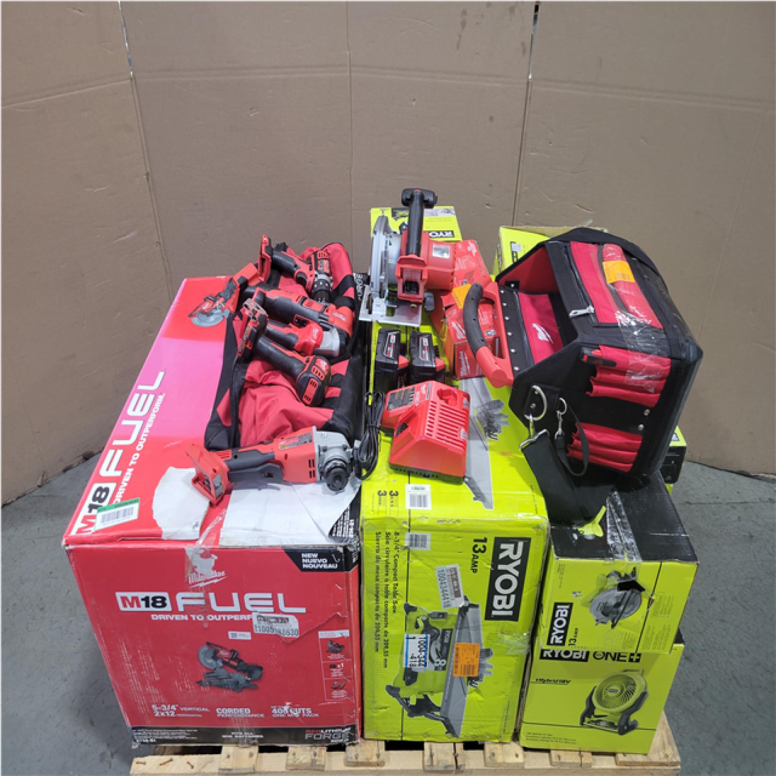 CALIFORNIA AS-IS TOOL PALLET
