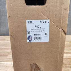 HOUSTON LOCATION - AS-IS STA-RITE SHALLOW WELL JET PUMP