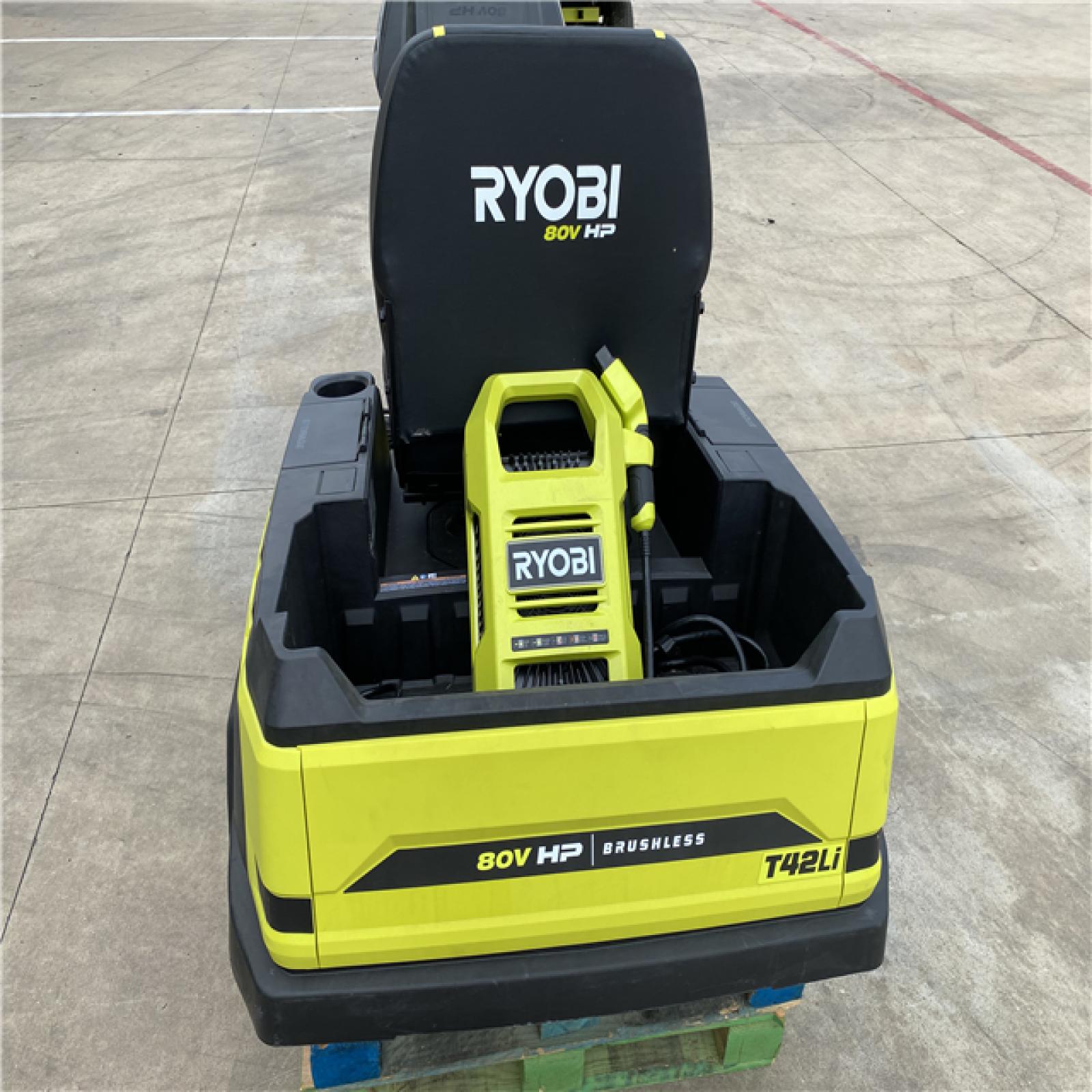 Houston Location AS IS - Ryobi 42 T42LI Riding Mower
