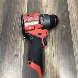 AS-IS Milwaukee FUEL 12V Lithium-Ion Brushless Cordless 1/2 in. Hammer Drill (Tool-Only)