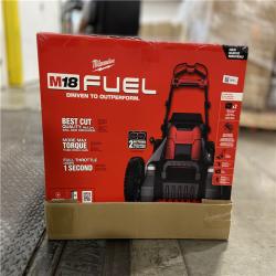 NEW! - Milwaukee M18 FUEL Brushless Cordless 21 in. Walk Behind Dual Battery Self-Propelled Mower Kit