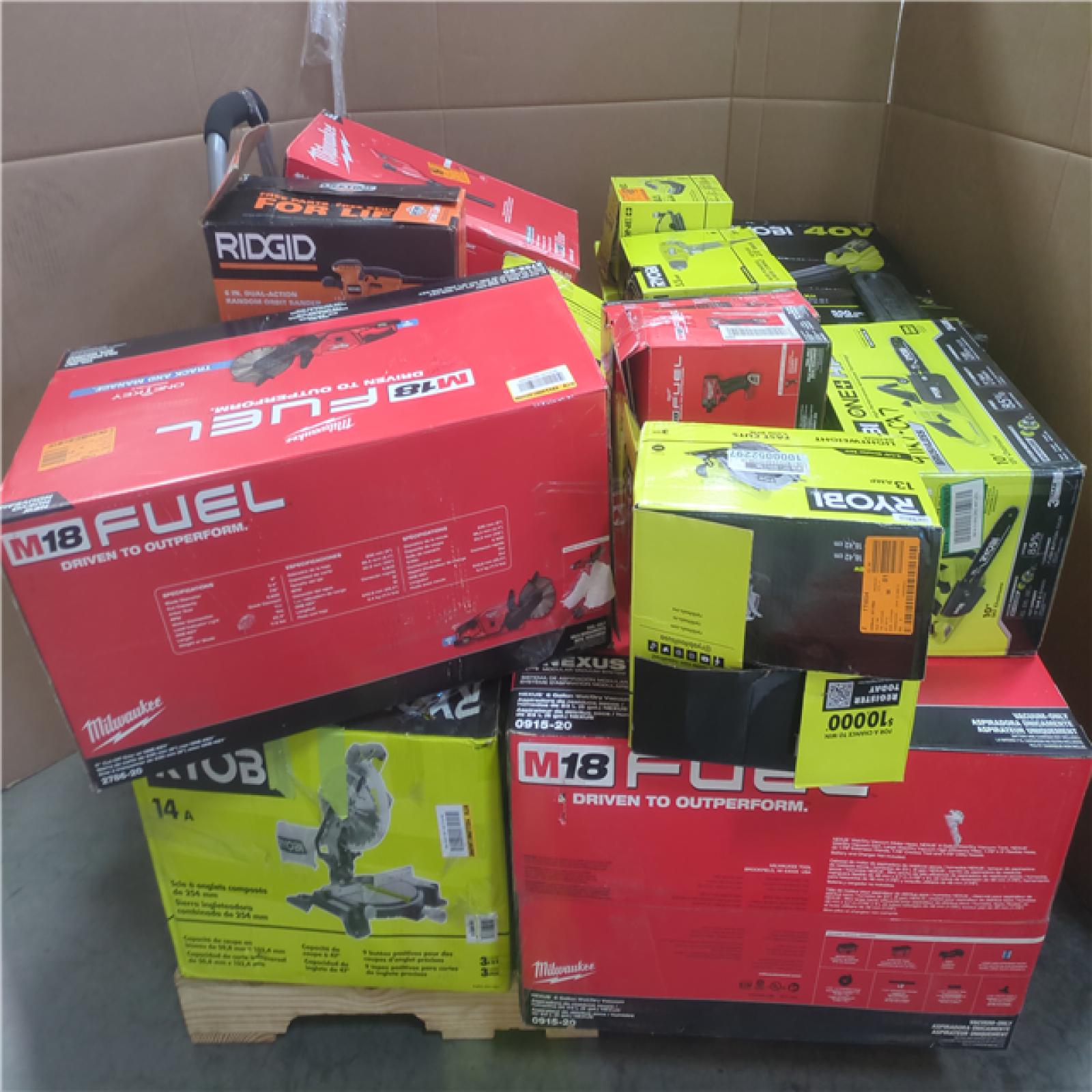 CALIFORNIA AS-IS TOOL PALLET