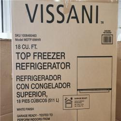 Phoenix NEW Vissani 18 cu. ft. Top Freezer Refrigerator DOE in White