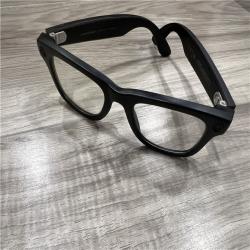 AS-IS Ray-Ban Meta - Wayfarer Smart Bluetooth Audio Glasses - Matte Black  Clear to G15 Green Transitions