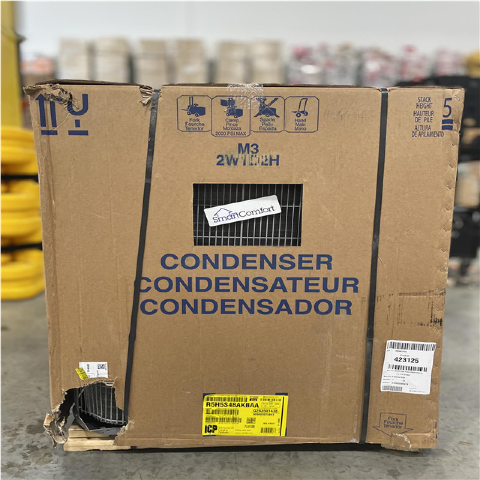 DALLAS LOCATION- AS-IS SMART COMFORT 4 TON 14.3 SEER2 HEAT PUMP CONDENSER
