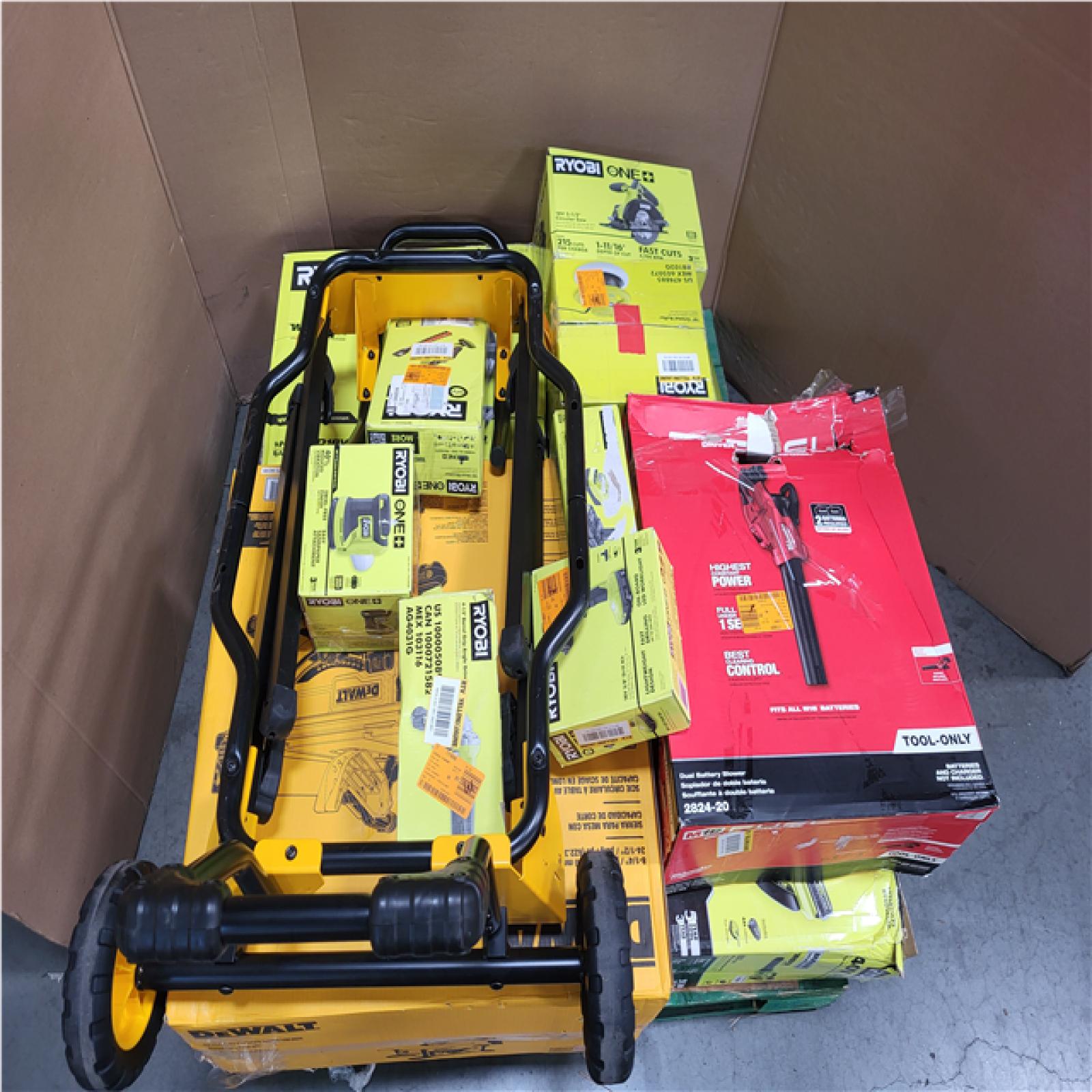 CALIFORNIA AS-IS TOOL PALLET