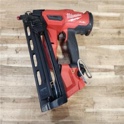HOUSTON LOCATION - AS-IS Milwaukee FUEL 18-Volt Lithium-Ion Brushless Cordless Gen II 16-Gauge Angled Finish Nailer (Tool-Only)