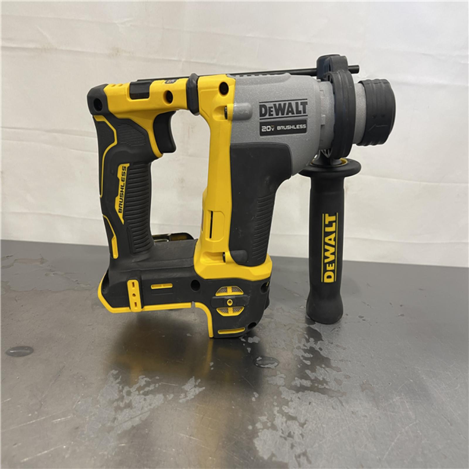 AS-IS- DEWALT ATOMIC 20V MAX Cordless Brushless Ultra-Compact 5/8 in. SDS Plus Hammer Drill (Tool Only)
