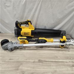 AS-IS DEWALT 20V MAX Cordless String Trimmer & Blower Combo Kit