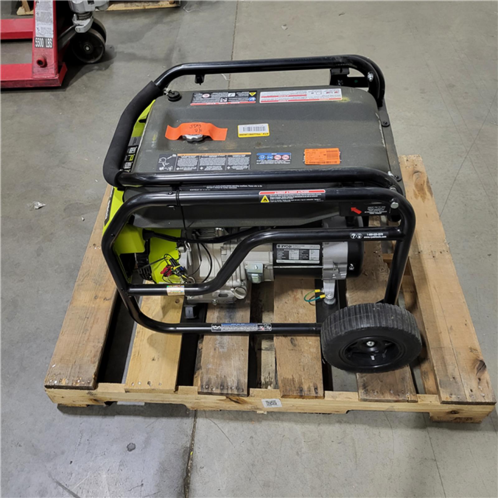Dallas Location - As-Is RYOBI 6500-Watt Gasoline Powered Portable Generator