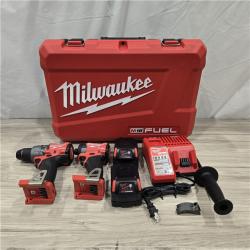 AS-IS MILWAUKEE FUEL 18V Cordless Hammer Drill and Impact Driver Combo Kit