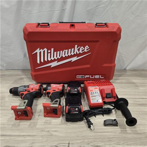 AS-IS MILWAUKEE FUEL 18V Cordless Hammer Drill and Impact Driver Combo Kit