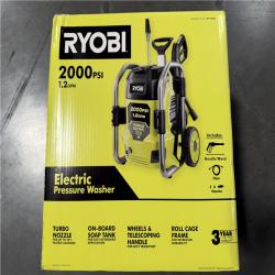 California NEW Ryobi 2000 PSI Electric Pressure Washer