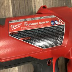 AS-IS Milwaukee FUEL 3-1/2 in. 18-Volt 21-Degree Lithium-Ion Brushless Cordless Framing Nailer (Tool-Only)