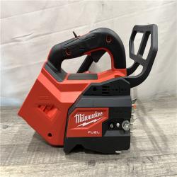 AS-IS Milwaukee FUEL 14 in. 18V Lithium-Ion Brushless Cordless Battery Top Handle Chainsaw (Tool Only)
