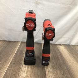 AS-IS Milwaukee FUEL 12-Volt Lithium-Ion Brushless Cordless Hammer Drill and Impact Driver Combo Kit