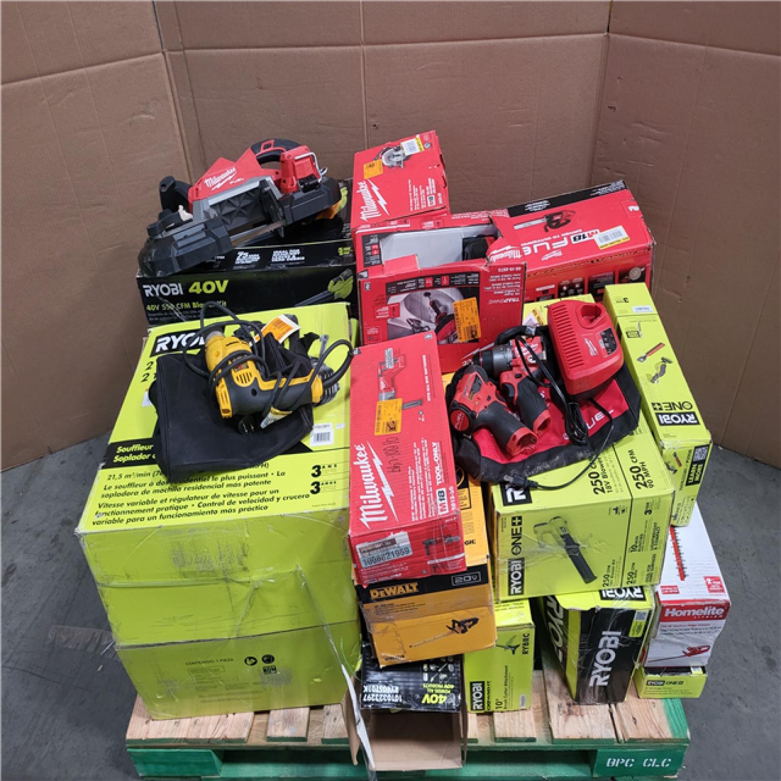 CALIFORNIA AS-IS TOOL PALLET