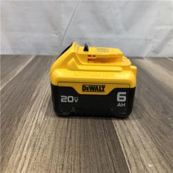 AS-IS DEWALT 20V MAX Lithium-Ion 6.0 Ah Battery and Charger