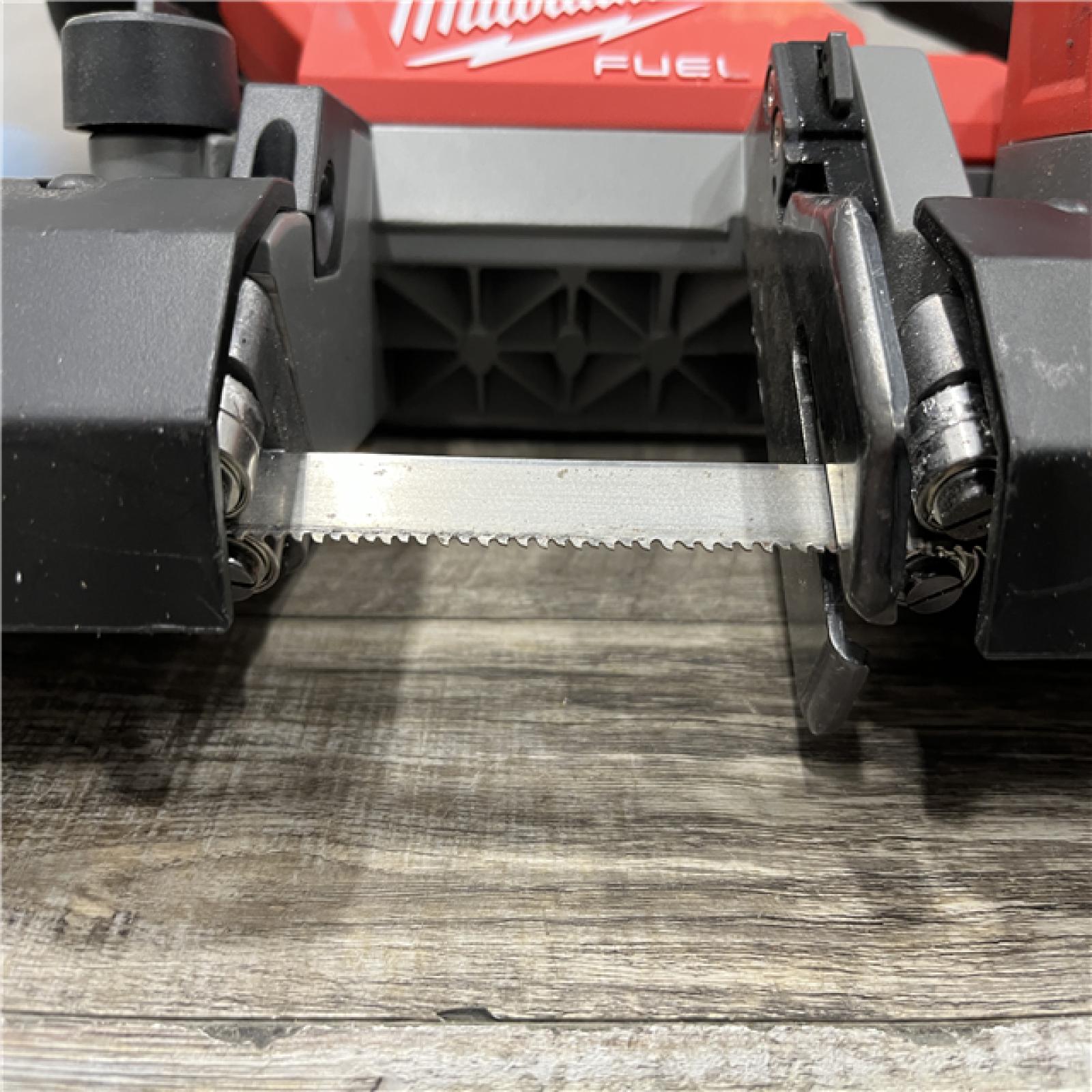 AS-IS Milwaukee FUEL 18V Lithium-Ion Brushless Cordless Compact Bandsaw (Tool-Only)