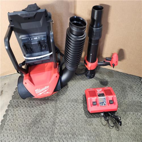 HOUSTON LOCATION - AS-IS M18 FUEL 155 MPH 650 CFM 18V Brushless Cordless Battery Backpack Blower W/ Charger