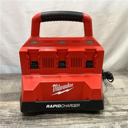 AS-IS Milwaukee 18V Lithium-Ion PACKOUT 6-Port Rapid Charger