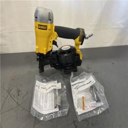 AS-IS - DeWalt 1-3/4 in. 15 Degree Pneumatic Coil Roofing Nailer