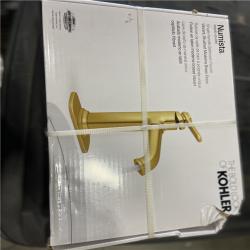 DALLAS LOCATION - KOHLER Numista Single-Handle Single Hole Bathroom Faucet in Vibrant Brushed Moderne Brass
