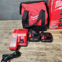 HOUSTON LOCATION - AS-IS M18 18-Volt Lithium-Ion Brushless Cordless Compact Hammer Drill/Impact Combo Kit (2-Tool) with (2) Batteries  Bag