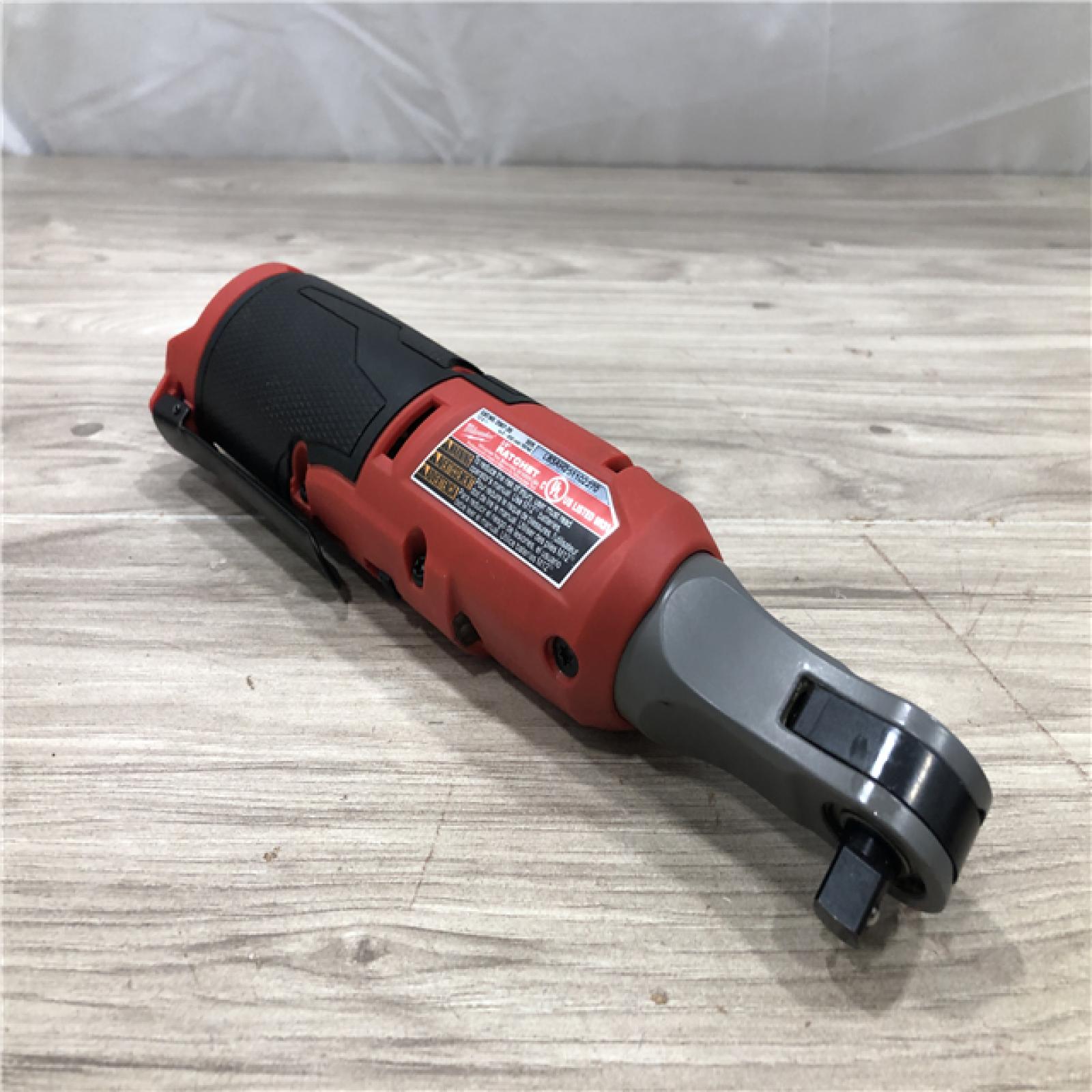 AS-IS Milwaukee FUEL 12-Volt Lithium-Ion Cordless High Speed 3/8 in. Ratchet (Tool-Only)