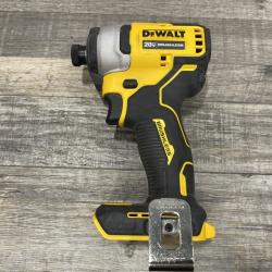 AS-IS DEWALT Atomic 20V Max Lithium-Ion Brushless Cordless Compact 1/4 in. Impact Driver Kit