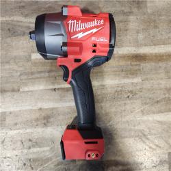 HOUSTON LOCATION - AS-IS Milwaukee M18 1/2 in. Cordless Brushless High Torque Impact Wrench Kit (Battery & Charger)
