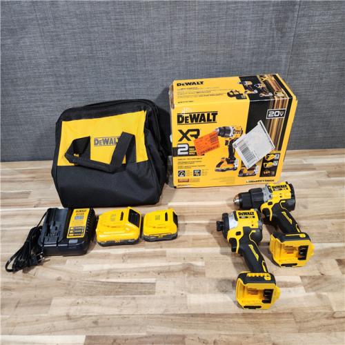 HOUSTON LOCATION - AS-IS DEWALT 20V XR Lithium-Ion Cordless 2-Tool Combo Kit