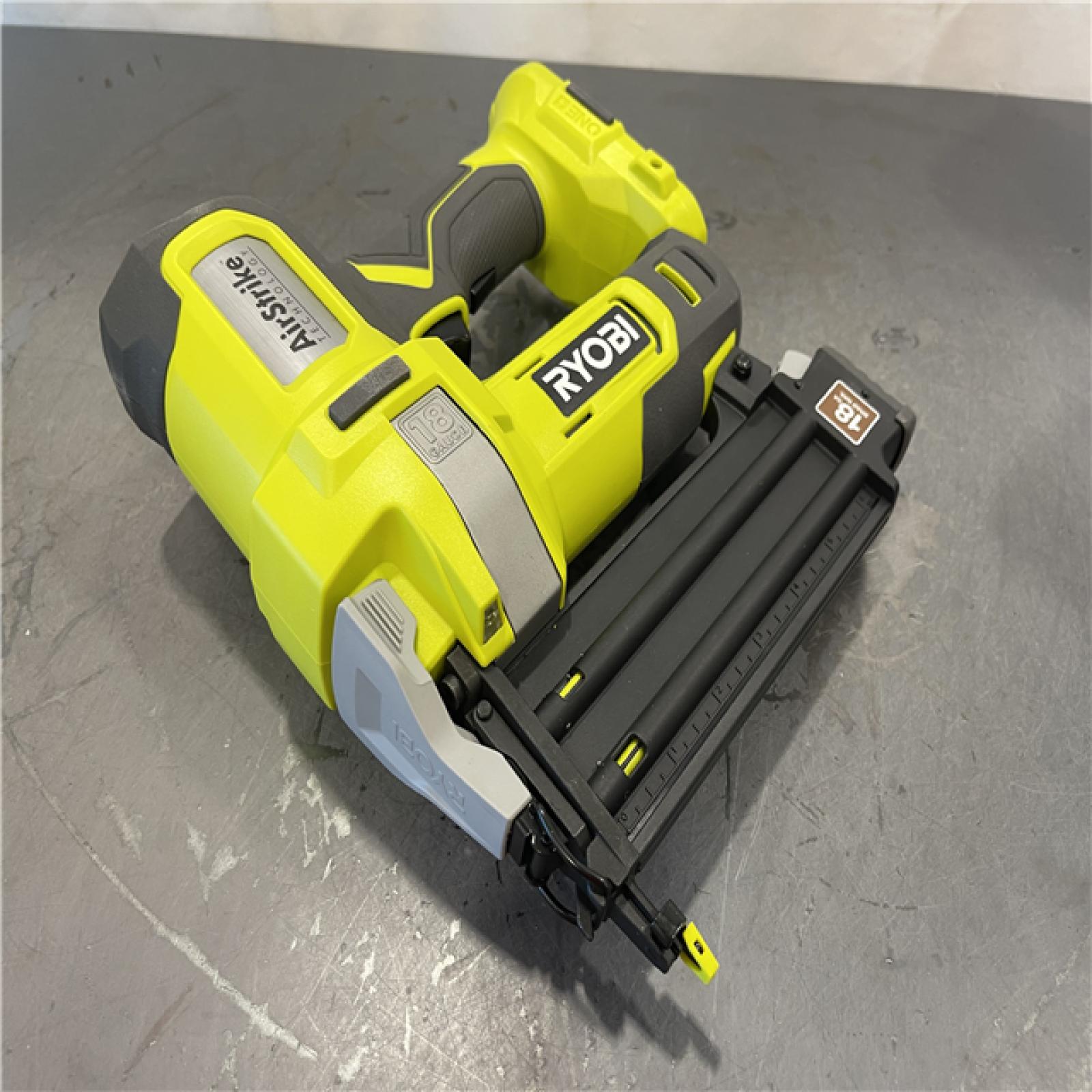 AS-IS - RYOBI ONE+ HP 18V 18-Gauge Brushless Cordless AirStrike Brad Nailer