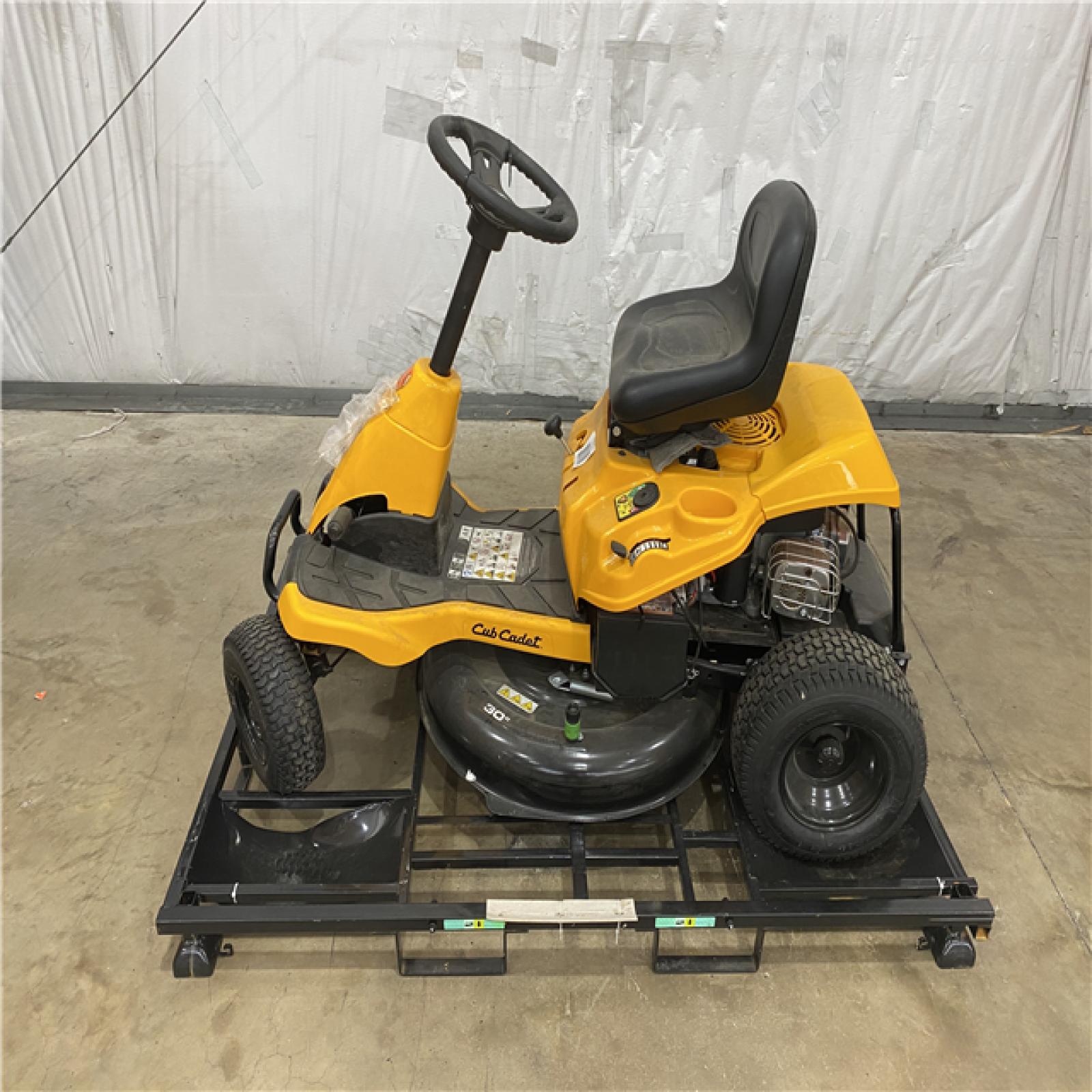 Houston Location - AS-IS Outdoor Power Equipment CUB CADET 30 INCH SIT DOWN MOWER