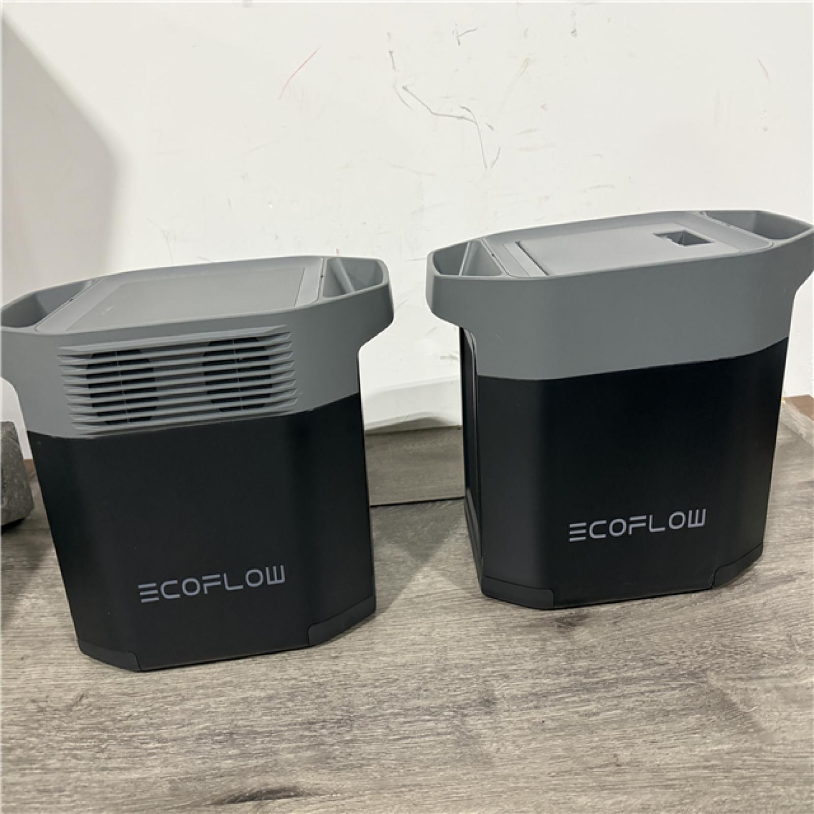 California AS-IS Ecoflow Delta 2 Portable Power Station  Smart Extra Battery & Portable Solar Panel