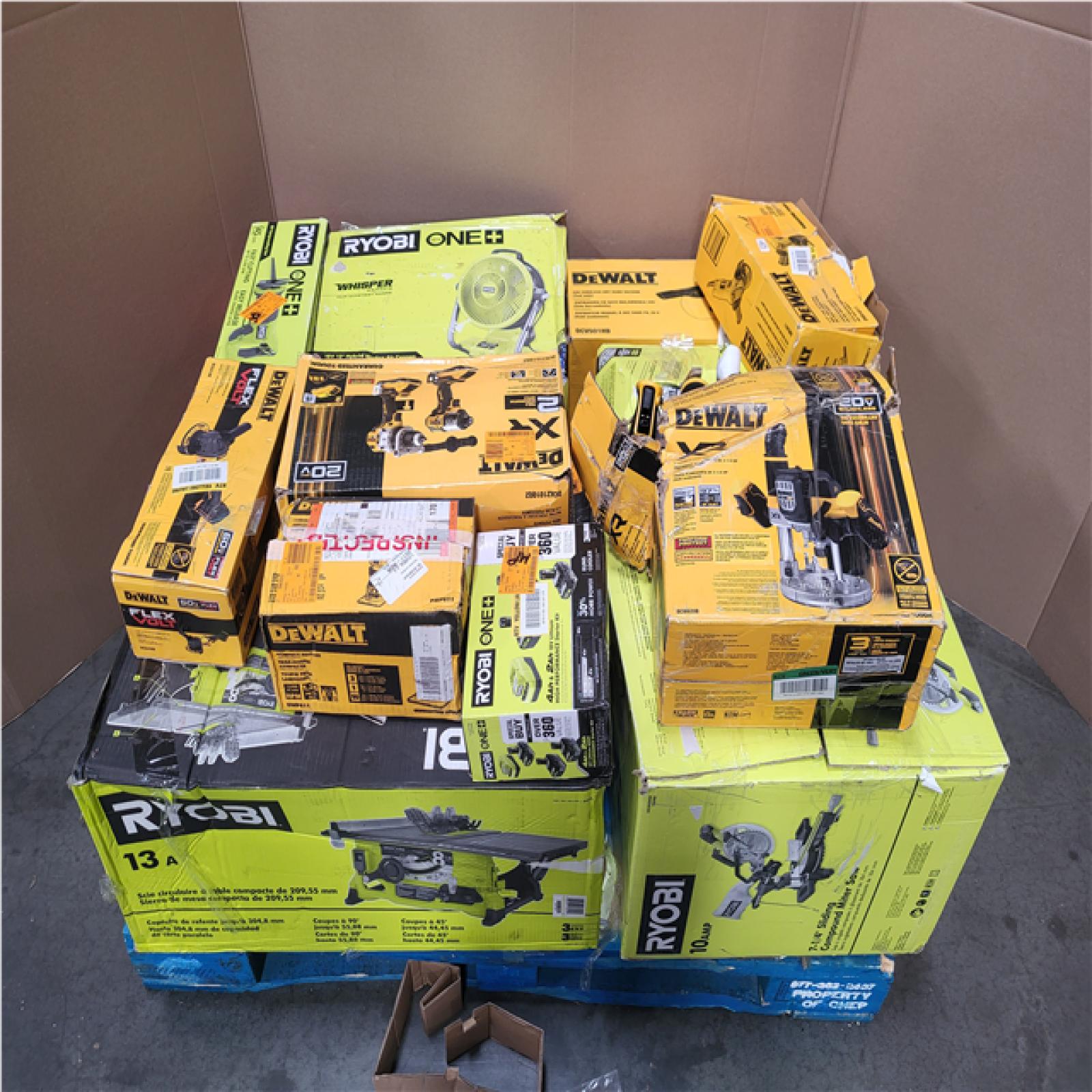 CALIFORNIA AS-IS TOOL PALLET