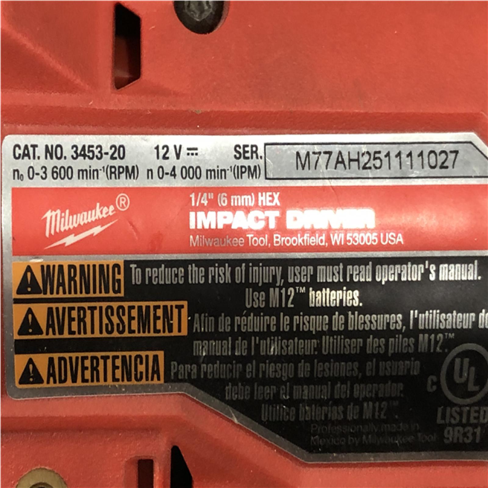 AS-IS Milwaukee FUEL 12-Volt Lithium-Ion Brushless Cordless Hammer Drill and Impact Driver Combo Kit