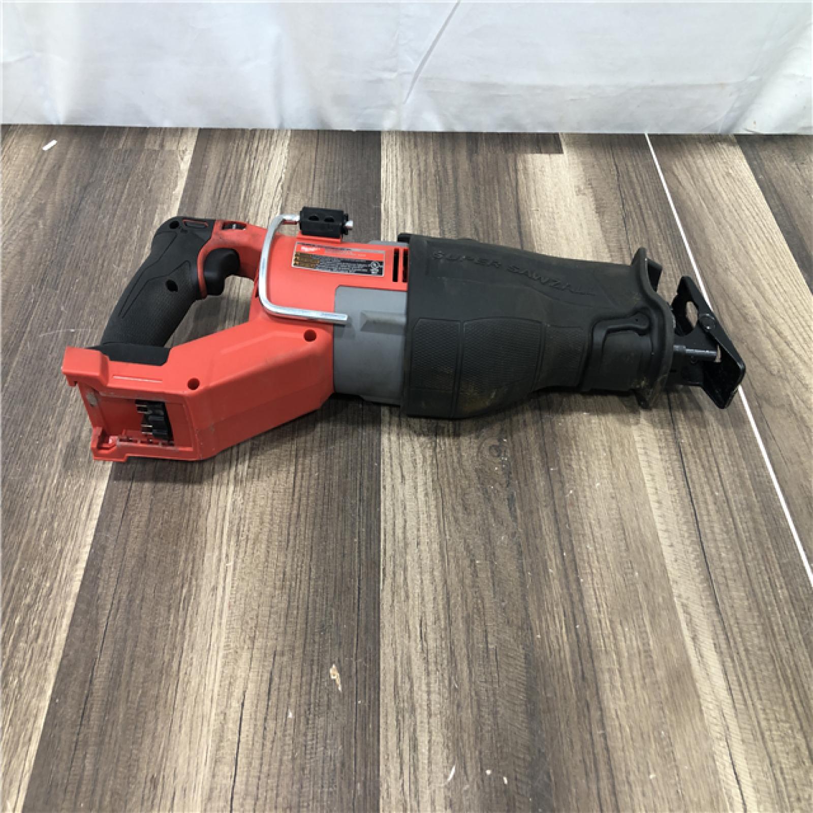 AS-IS Milwaukee FUEL 18V Lithium-Ion Brushless Cordless Super SAWZALL Orbital Reciprocating Saw (Tool-Only)