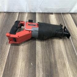 AS-IS Milwaukee FUEL 18V Lithium-Ion Brushless Cordless Super SAWZALL Orbital Reciprocating Saw (Tool-Only)