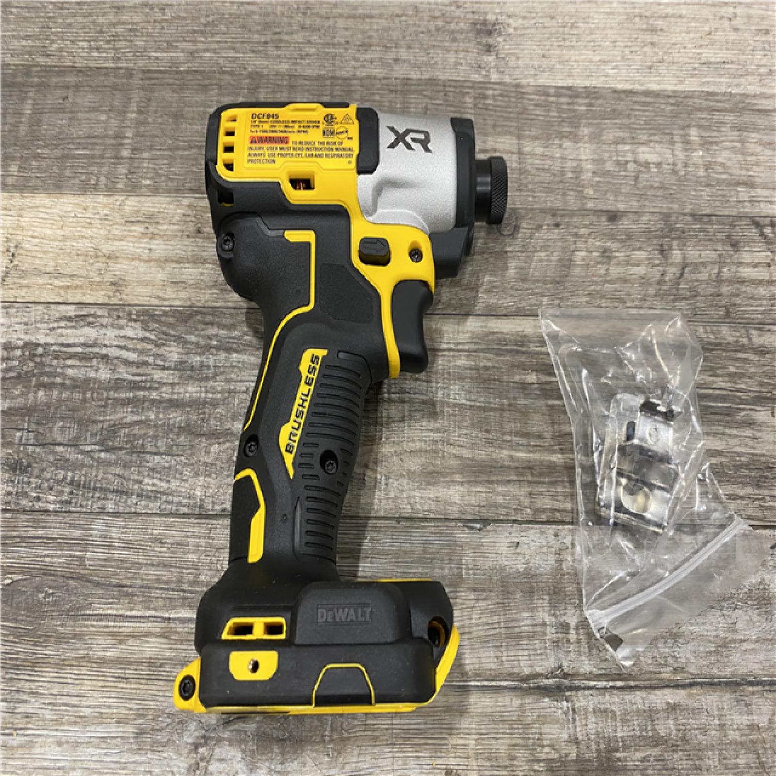 AS-IS DEWALT 20-Volt Maximum XR Cordless Brushless 1/4 in. 3-Speed Impact Driver (Tool-Only)